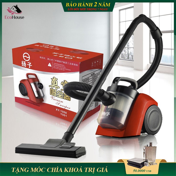 Máy hút bụi gia đình, lực hút khỏe, công suất lớn tiện lợi cho công việc dọn dẹp nhà cửa, bảo hành 2 năm