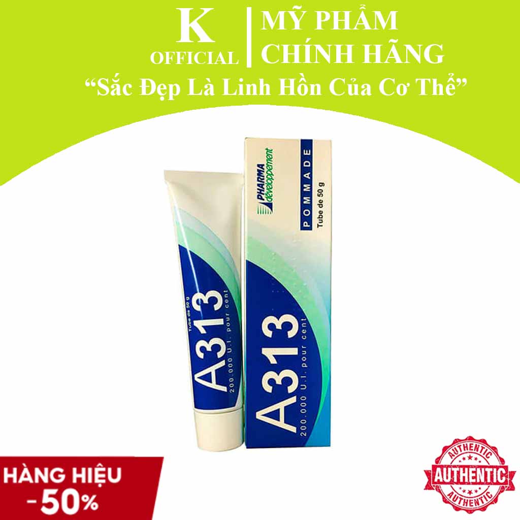 Kem dưỡng Retinol A313 giảm mụn mờ thâm nám sáng da 50g