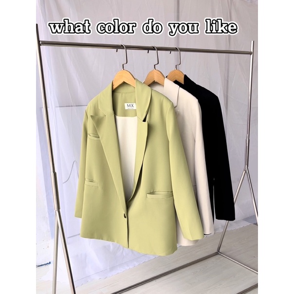 Áo Blazer tay dài - Basic Blazer