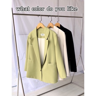 Áo Blazer tay dài - Basic Blazer