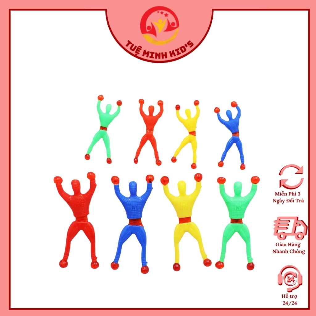 Đồ Chơi Dính Tường Siêu Nhân Superman Biết Bò Và Ném Dính Tường Cho Bé Và Cả Gia Đình Giải Trí Tuệ Minh Kid's