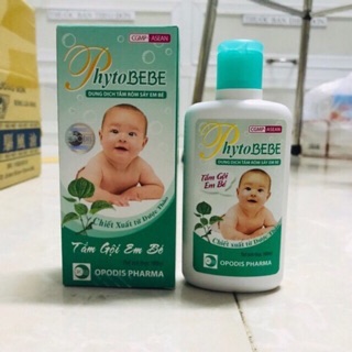 Sữa Tắm Gộ Rôm Sẩy Cho Bé Phyto BeBe