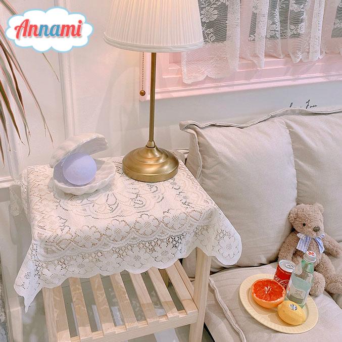 Khăn Trải Bàn Vải Ren Trang Trí Nội Thất