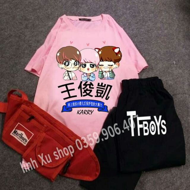 - Áo TFBOYS Kèm Quần Giá Rẻ