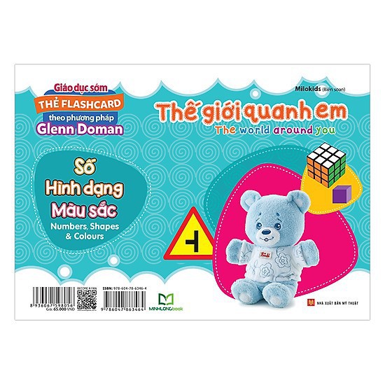 [Có File Nghe]Thẻ Flashcard Theo Phương Pháp Glenn Doman - Thế Giới Quanh Em: Số - Hình Dạng - Màu Sắc