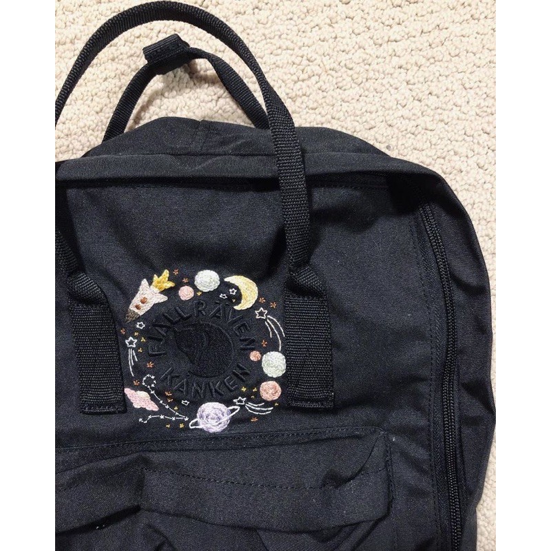 Balo Kanken Logo Thêu Hàng Độc Có Sẵn