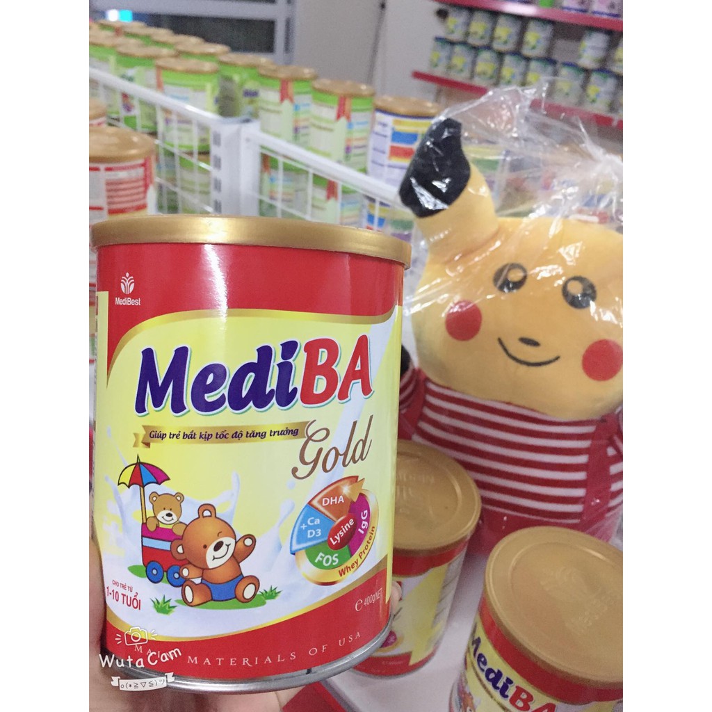 Sữa MediBA Gold 900g