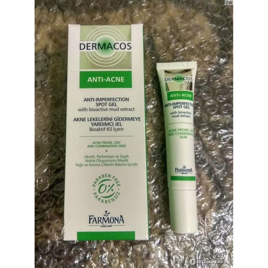 Gel Chấm Mụn Giảm Viêm , Ngừa Mụn Tái Tạo Da DERMACOS FARMONA 15ml