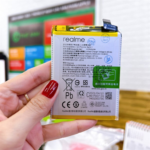 Pin Realme 7 / Realme V5 - BLP807 Zin