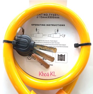 Khóa chìa xe đạp Tonyon