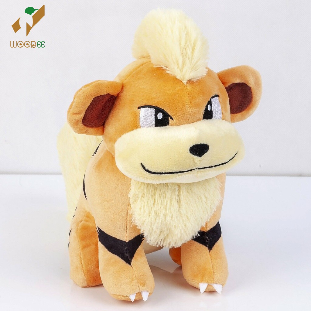 Gấu bông pokemon anime chó lửa Growlithe 20cm
