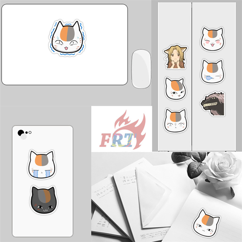 Bộ 40 miếng dán trang trí album hình anime Natsume Takashi Madara DIY