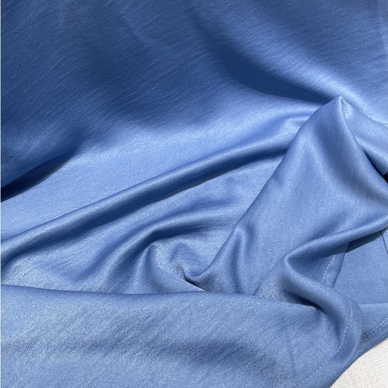 Áo Dài Cách Tân Lụa Tây Thi  , Áo Dài Thụy Anh Xám Xanh