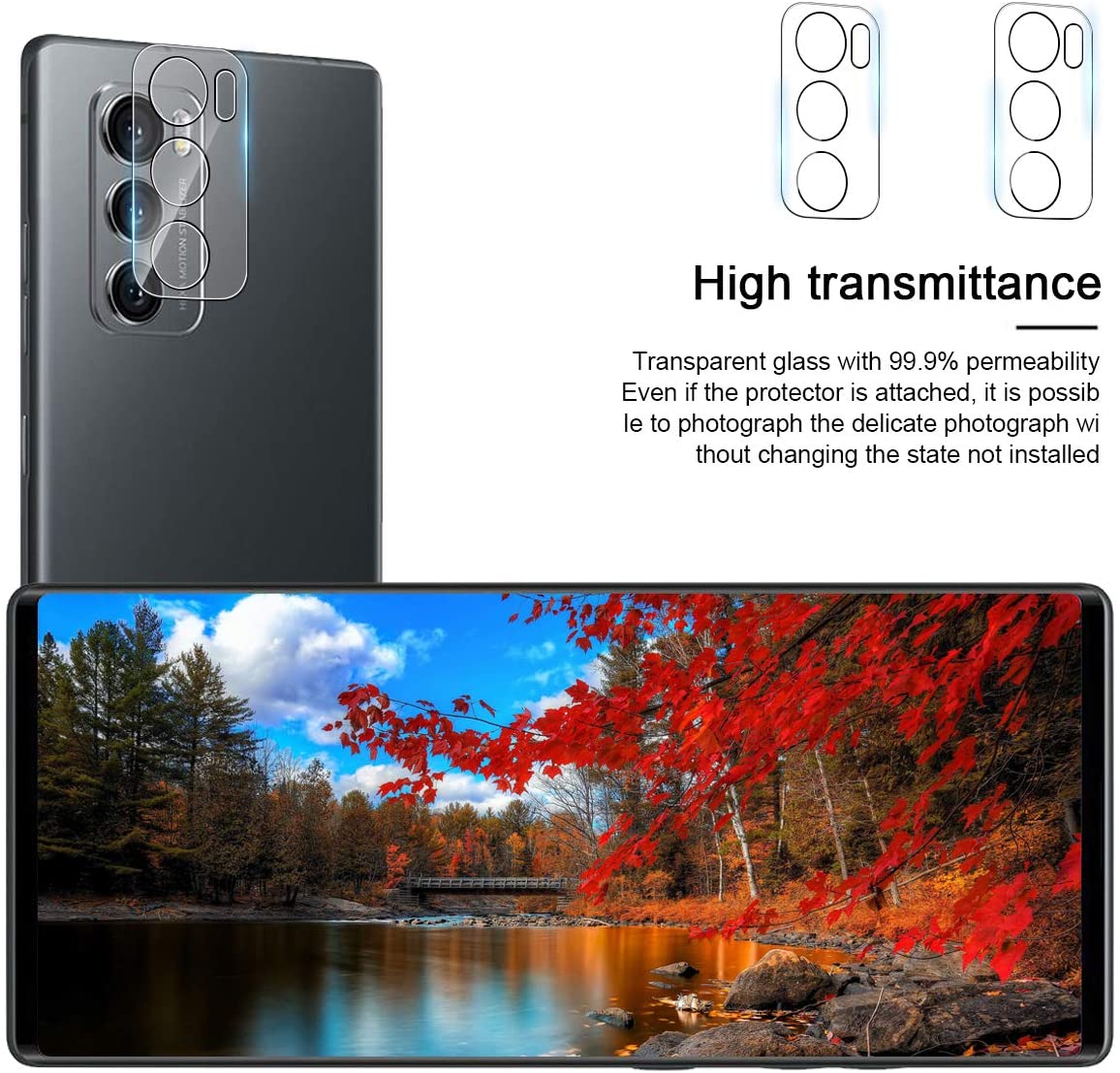 Kính Cường Lực 9h Bảo Vệ Camera Sau Điện Thoại Lg Wing 5g