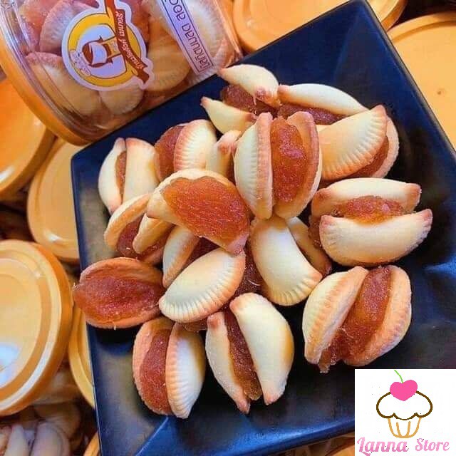 Bánh Quy Sò Kẹp Khóm / Sò Kẹp Thơm , Dứa Hộp 300gram Thái Lan