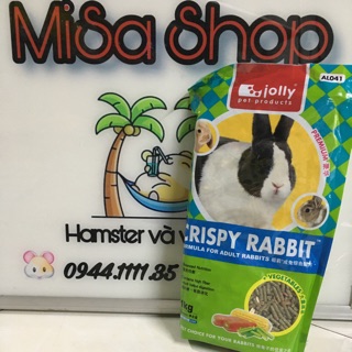 Thức ăn crispy cho thỏ trưởng thành