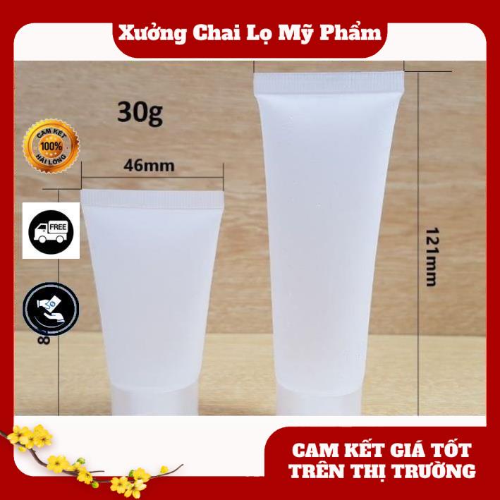 Tuýp nhựa (tube) chiết mỹ phẩm 30g,50g,70g,100g,150g,250g chai lọ hủ chiết mỹ phẩm , phụ kiện du lịch