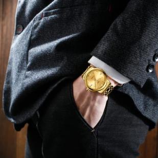 Đồng Hồ Nam Cơ Automatic Fngeen Máy Nhật Mặt Kính Chống Xước Dây Kim Loại Có Lịch Ngày- Mã 6035