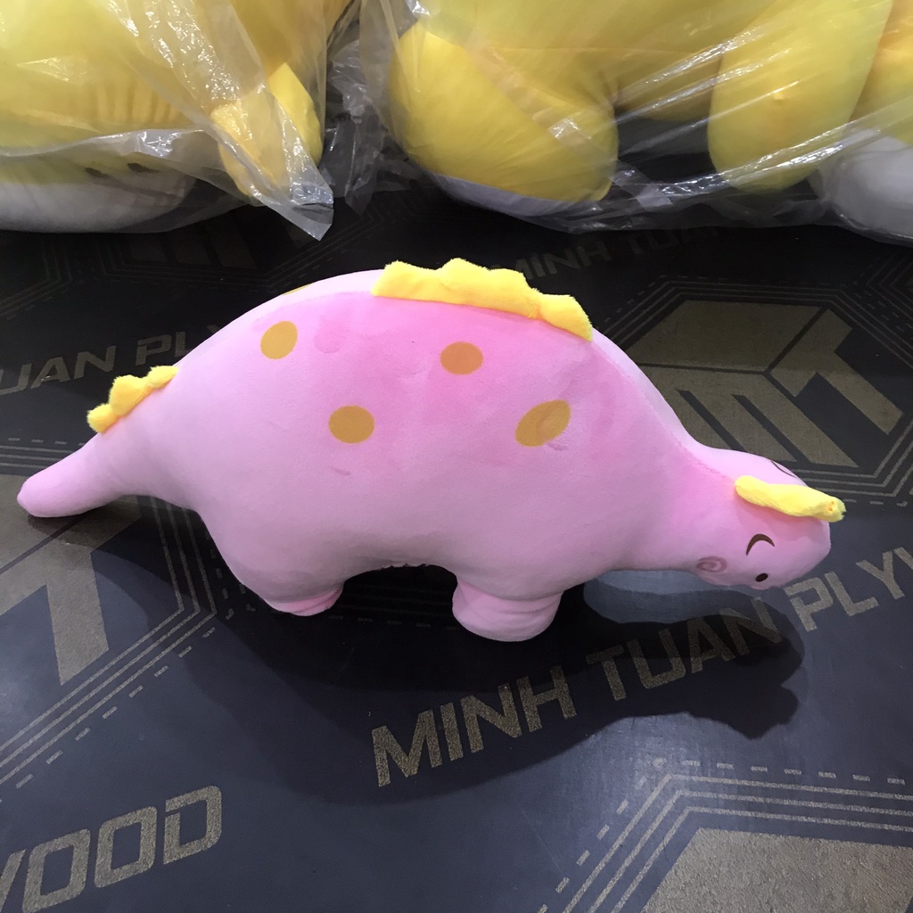 Gấu bông hình khủng long lưng gù, Thú nhồi bông mini sz nhỏ dễ thương TK39