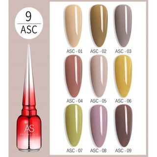 Sơn gel As mã ASC 15ML - chai đỏ