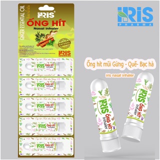 Ống hít mũi Gừng Quế Bạc hà Iris