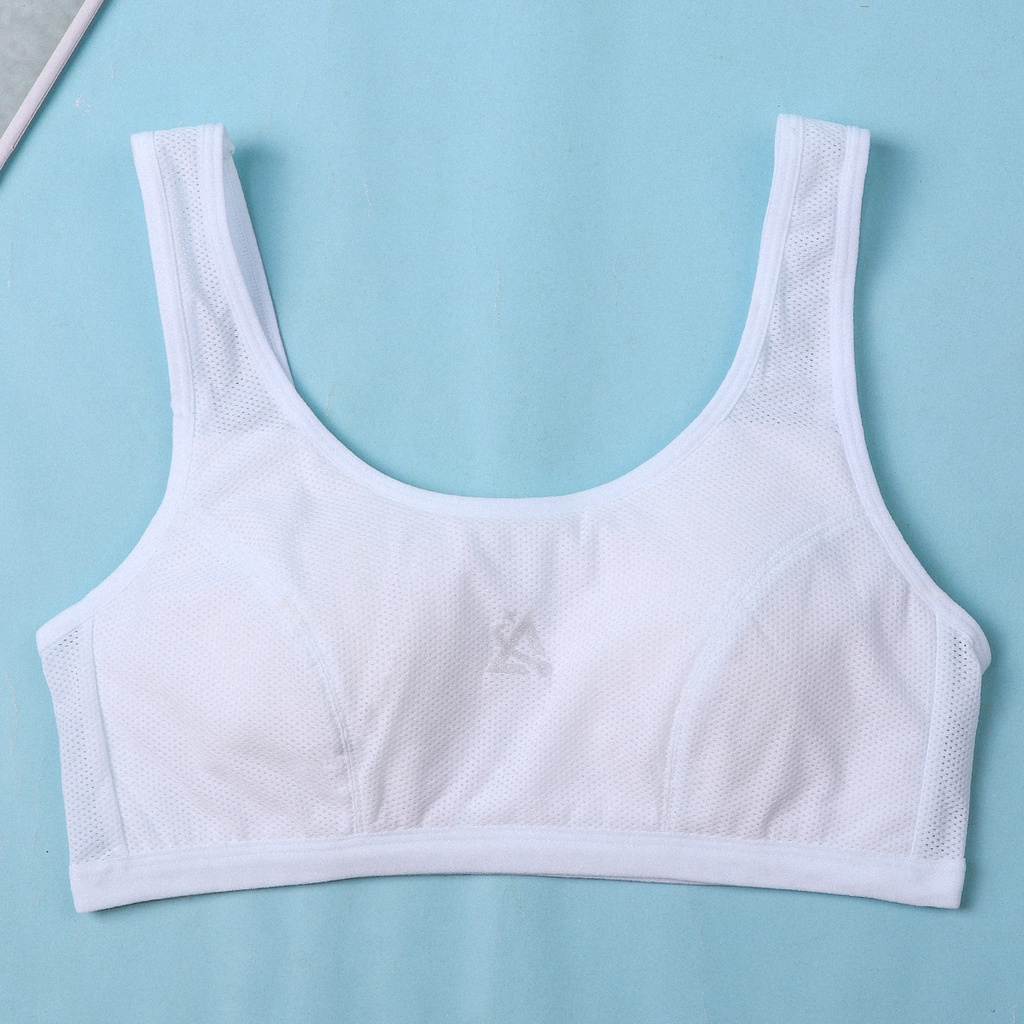 Áo lót học sinh, nữ sinh thoáng khí, không mút cho mới lớn 40-65kg AL: 402