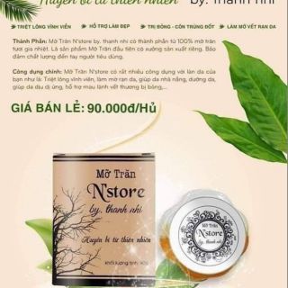 MỠ TRĂN trị phỏng. Trị dự ứng .