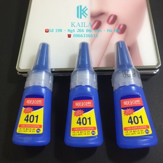 Keo dán móng hàn quốc 401