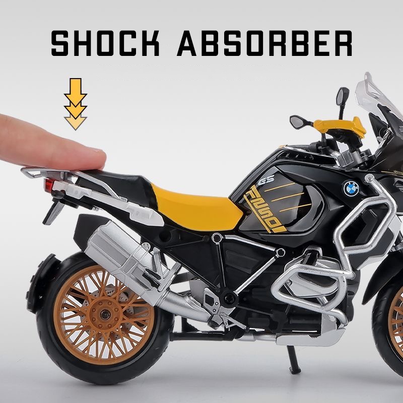 Mô Hình Xe Mô Tô BMW R1250 GS Bằng Hợp Kim Tỉ Lệ 1: 12