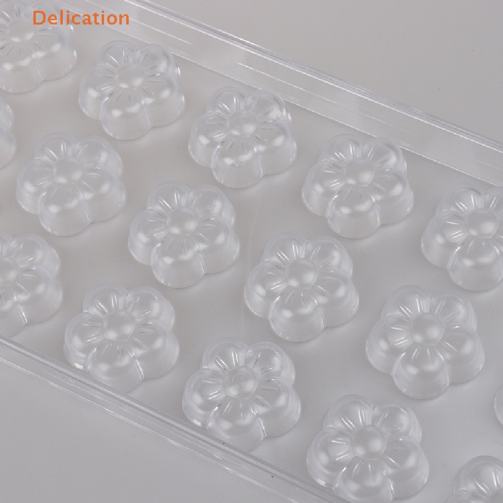 Khuôn Làm Bánh Kẹo Bằng Nhựa Hình Hoa 3D