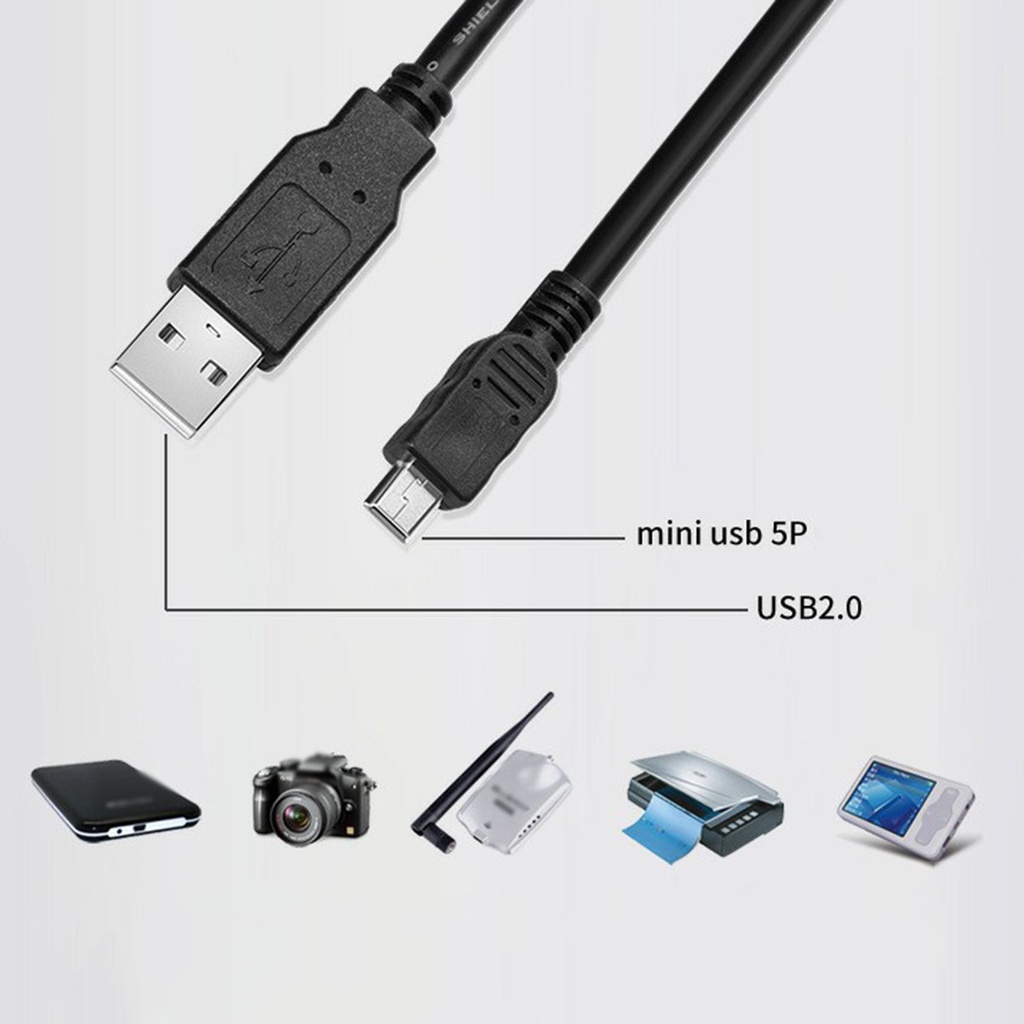 Lõi Đồng Chuyển Đổi Mini Usb Sang Usb 0.8m Tiêu Chuẩn