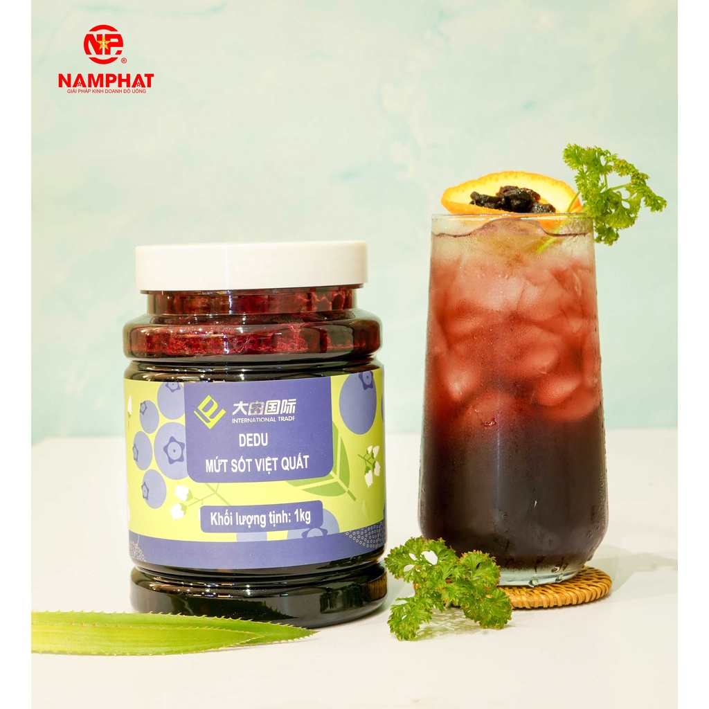 Mứt sốt việt quất dedu 1kg