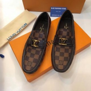 Giầy lười nam cao cấp caro