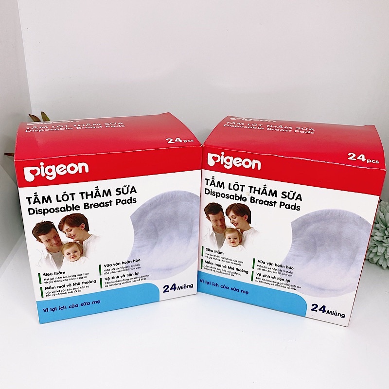 Lót Thấm Sữa Pigeon 24 MIếng