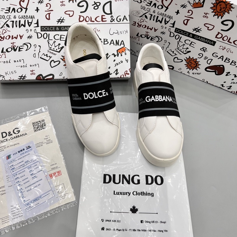giầy doclce gabbana hit hot 2022-giầy DG cập bến