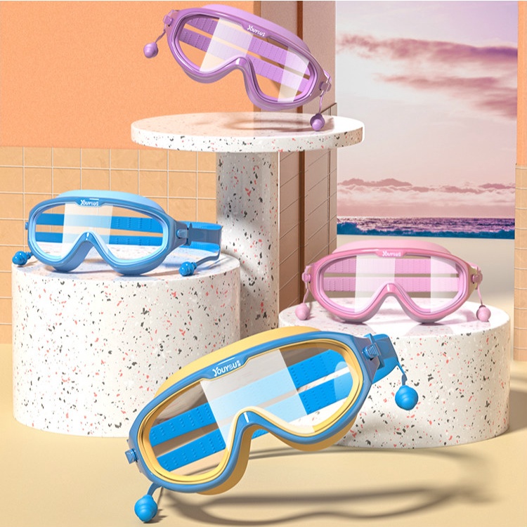 Swimming Glasses Swim Goggles Professional Anti-Fog Uv Protection for Kids Waterproof Eyewear