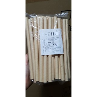 100 Ống hút giấy Ø 12 x 197 cm