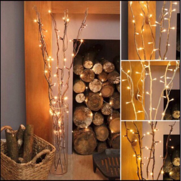 Dây đèn nháy đom đóm trang trí fairy light cắm điện 4m Decor 4.0
