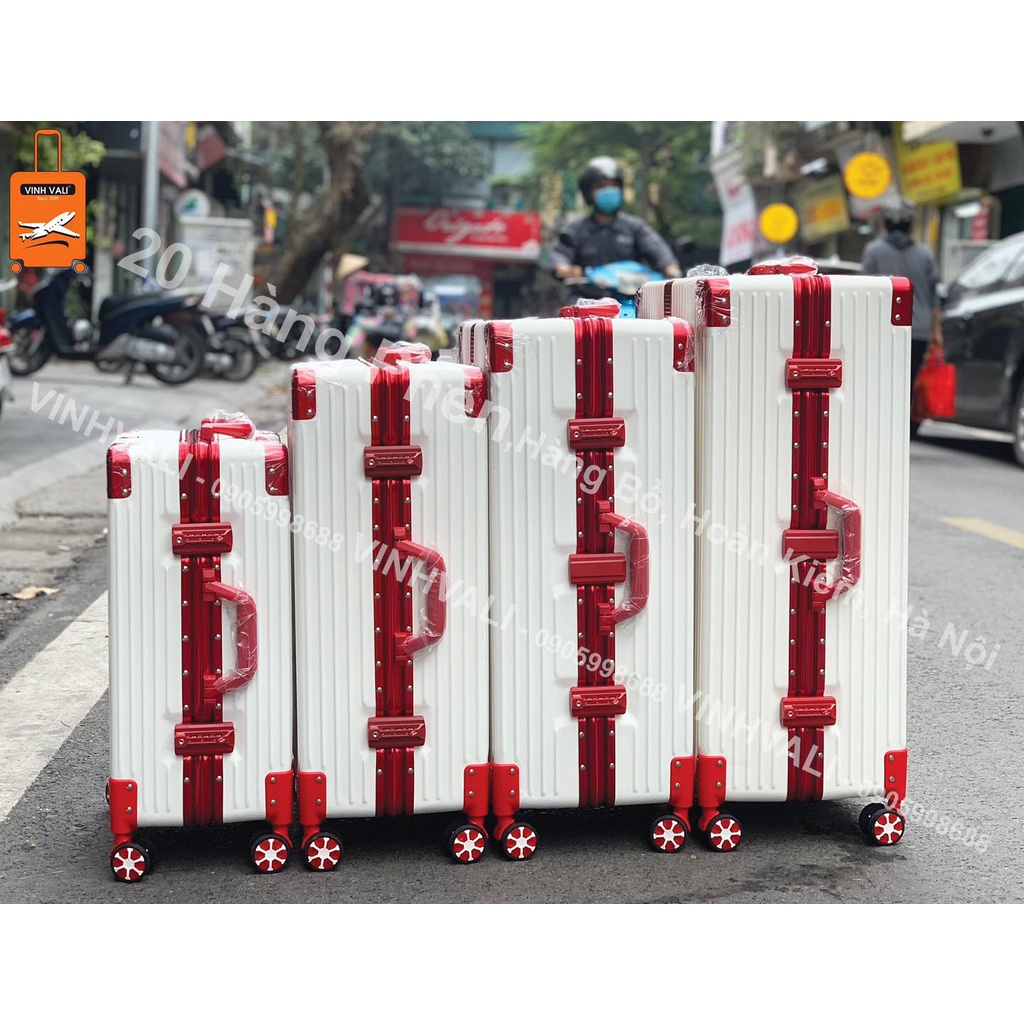 Vali khóa sập SIZE32 khổng lồ RIM0W22 chống cạy CHỐNG BỂ VỠ- CHỐNG RẠCH MÓC- CHỐNG XƯỚC