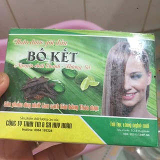 Gói thảo dược gội đầu bồ kết