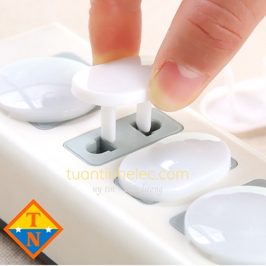 Combo 5 cái Bịt Ổ Điện An Toàn Cho Nhà Có Trẻ Nhỏ