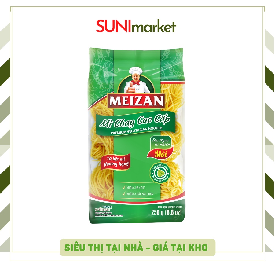 Mì Chay cao cấp Meizan 250g
