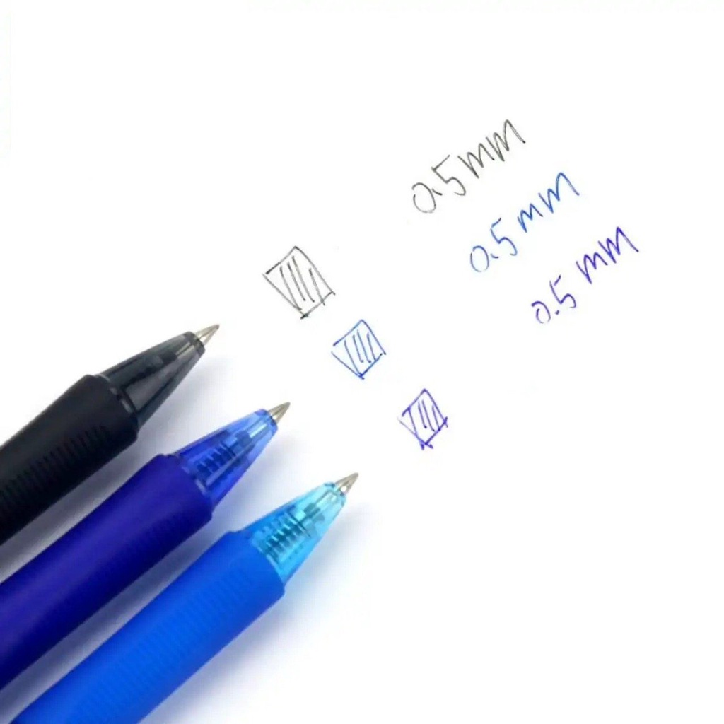 Bút gel nước xoá được M&G AKPH3201 ngòi 0.5mm /  Bút 3201 có ruột 7712 / 7701 thay thế