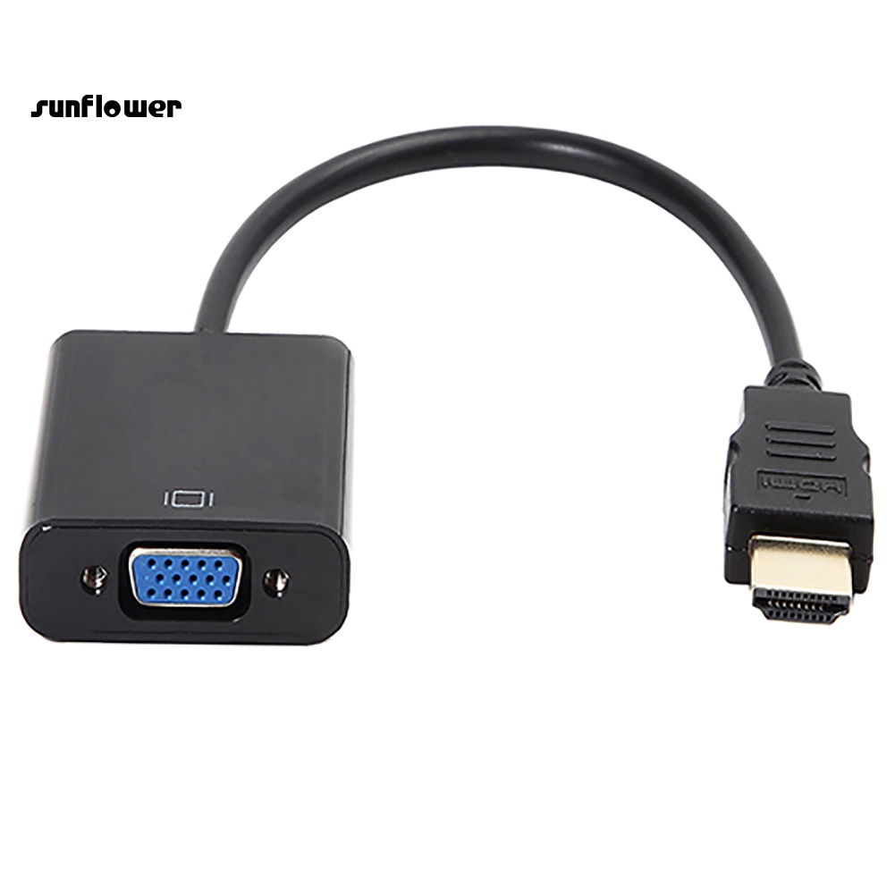 Cáp chuyển đổi hình ảnh LENOVO 1080p hdmi sang vga cho PC laptop hdtv