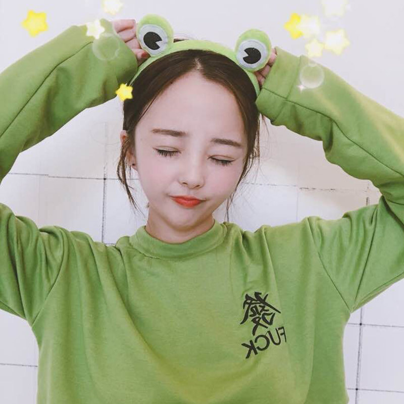 Băng Đô Cài Tóc Hình Chú Ếch Xanh Vui Nhộn