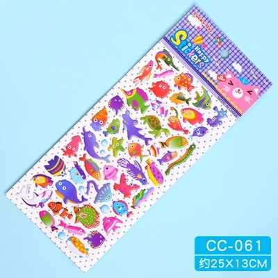 Sticker nổi 3D, hình dán nhiều chủ đề cho bé trang trí