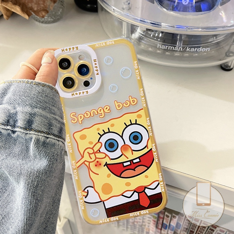 Ốp điện thoại mềm Spongebob cho Xiaomi Redmi 9A 9 10 9C NFC 9T POCO M3 POCO X3 Pro NFC Redmi Note 8 9 10S 10 Pro