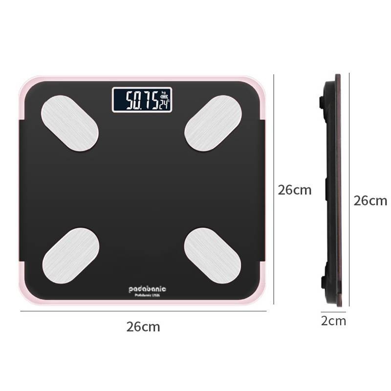 Cân Điện Tử pinAAA Cân Sức Khỏe Kết Nối Điện Thoại Bluetooth Phân Tích Các Chỉ Số Cơ Thể