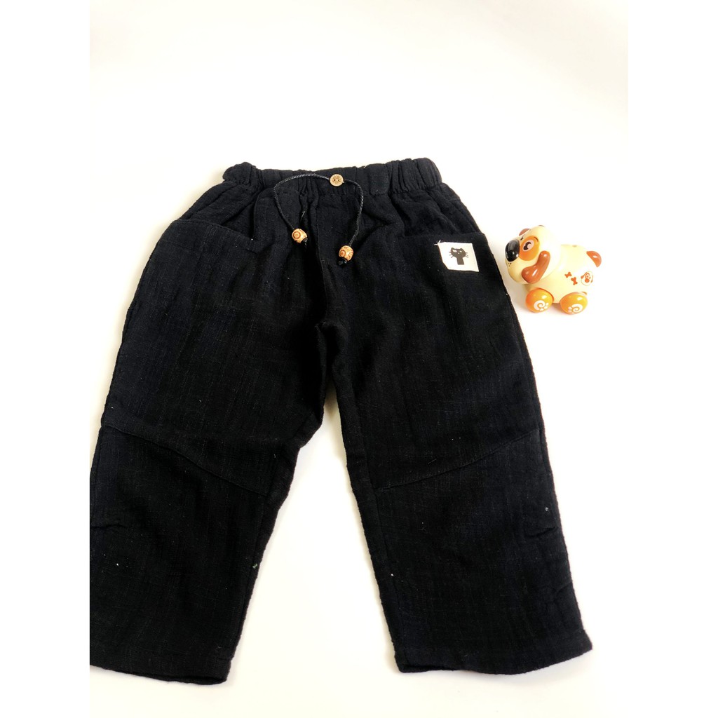 Quần dài vải xô cao cấp cho bé [11kg - 15kg]