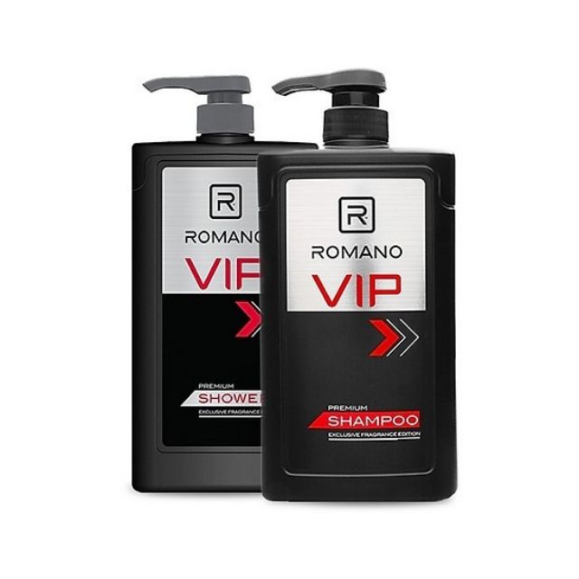 Dầu Gội / Sữa Tắm Romano VIP 650g